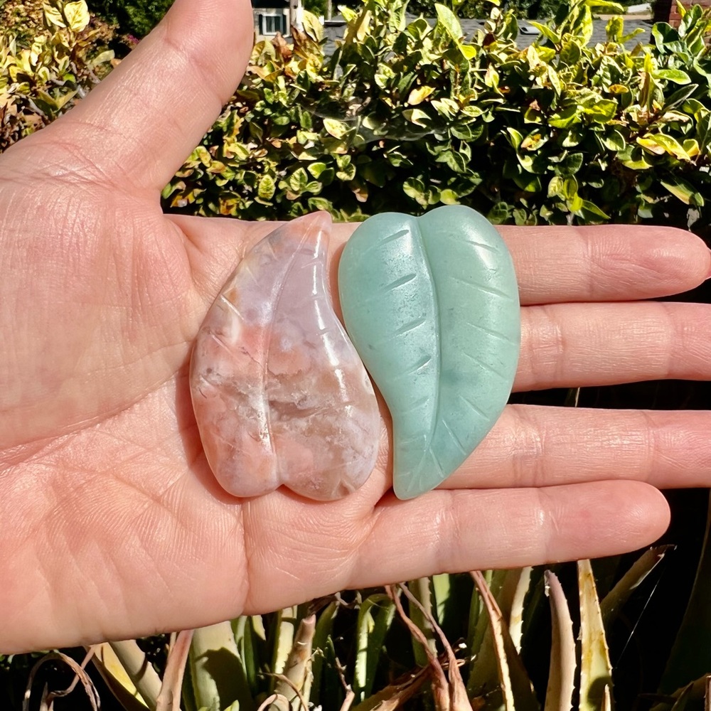 Flower Agate Leaf Bundle